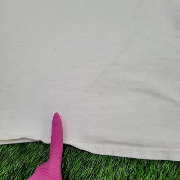 Vintage 90s Funny Dollie Llama Shirt XL/2XL 24x27 White Bar-&-Grill - Picture 5 of 15